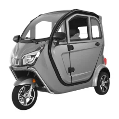 VEVOR 3-Wheel Enclosed Mobility Scooter for Seniors Adults, 650lbs Capacity, 3-Seater 1500W Electric Recreational Mobility Scooter 37 Miles Long Range, Remote Unlock, All-Terrain for Shopping Touring