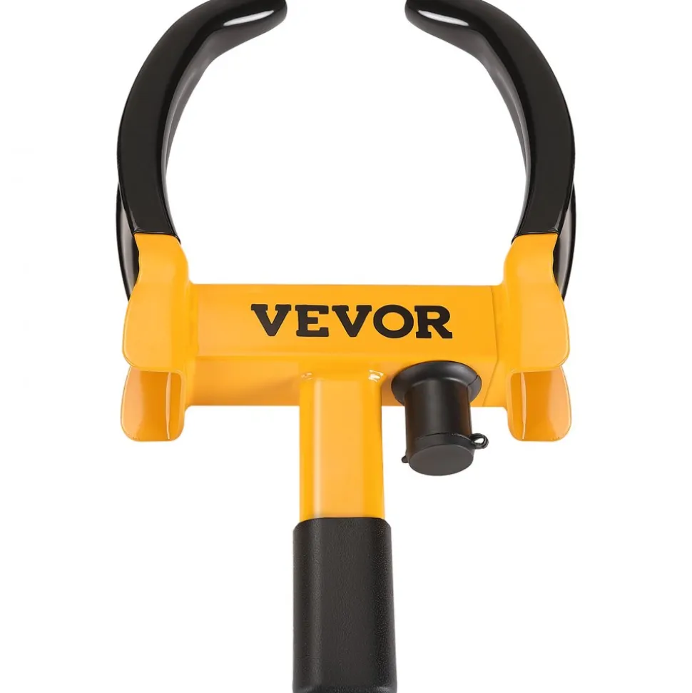 VEVOR Wheel Lock, 2 Packs Universal Wheel Clamp Lock, Adjustable Anti Theft Trailer Lock Wheel Clamp, Heavy-duty Steel Tire Lock for ATV RV SUV Car Golf Cart Boats Motorcycles, with 6 Keys