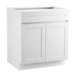 VEVOR White Shaker Base Cabinet with Drawer, 36-Inch Unassembled Drawer Base Cabinet, 36