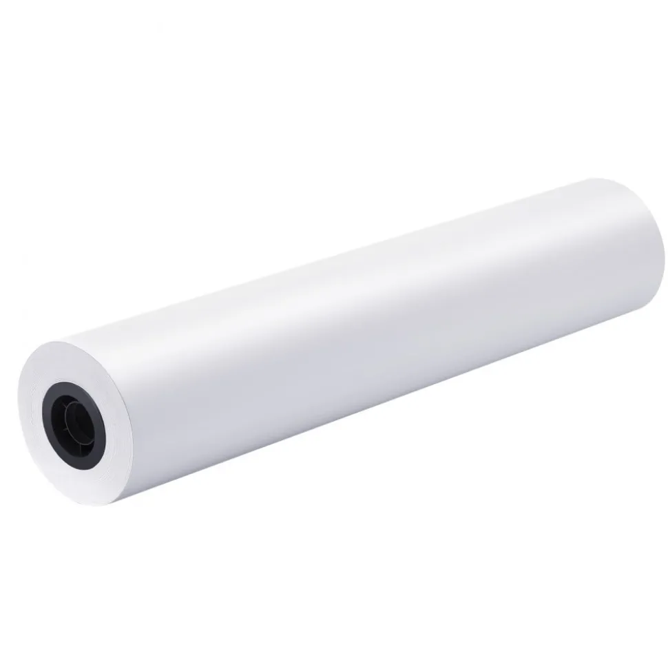 VEVOR Wide Format Paper, 24 in x 300 ft Plotter Roll, 2 Rolls CAD Bond Rolls with 2 in Core, 20 LB Bond Paper Rolls, Ideal for CAD Drawings, Engineering Plans, GIS Maps, and Architectural Designs