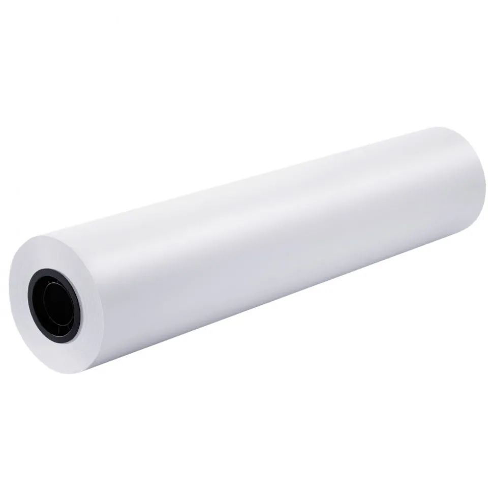 VEVOR Wide Format Paper, 30 in x 500 ft Plotter Roll, 2 Rolls CAD Bond Rolls with 3 in Core, 20 LB Bond Paper Rolls, Ideal for CAD Drawings, Engineering Plans, GIS Maps, and Architectural Designs