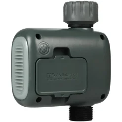 VEVOR WiFi Sprinkler Timer, Single Outlet, Smart Hose Faucet Water Timer with Brass Inlet, APP Control via 2.4Ghz WiFi or Bluetooth, Voice Control with Alexa Google Assistant, IPX6 for Yard Watering