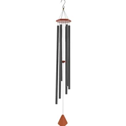 VEVOR Wind Chimes for Outside, 60 in, Deep Tone Wind Chimes with 6 Tubes, Unique Large Memorial Wind Chimes for Anniversary, Amazing Outdoor Decor for Your Patio, Porch, Garden and Backyard, Black