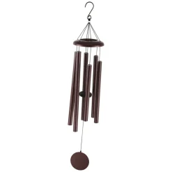 VEVOR Wind Chimes for Outside, 45 in, Deep Tone Wind Chimes with 6 Tubes, Unique Large Memorial Wind Chimes for Anniversary, Amazing Outdoor Decor for Your Patio, Porch, Garden and Backyard, Bronze