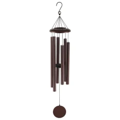 VEVOR Wind Chimes for Outside, 45 in, Deep Tone Wind Chimes with 6 Tubes, Unique Large Memorial Wind Chimes for Anniversary, Amazing Outdoor Decor for Your Patio, Porch, Garden and Backyard, Bronze