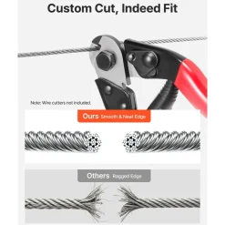 VEVOR Wire Rope Kit, 1/8