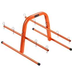 VEVOR Wire Spool Rack, 100 lbs Capacity, Smart Hand Caddy, Heavy-Duty Steel Wire Dispenser Holder for Up to 8 Spools, MAX 9.45 in Diameter, Easy Lift Design for Electrical Industrial and Retail Use