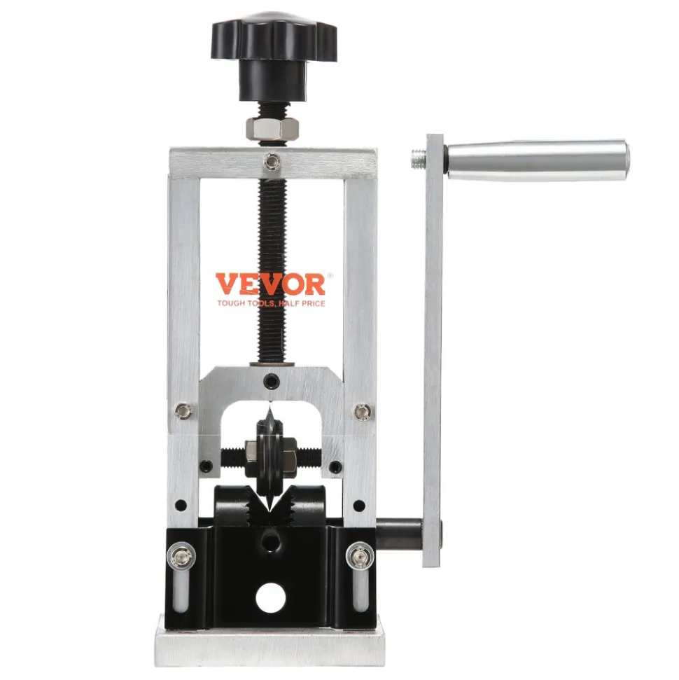VEVOR Wire Stripping Machine,Wire Stripper with Hand Crank or Drill Powered,0.06''-1.18'' Copper Wire Stripper,Visible Stripping Depth Reference,Portable Aluminum Frame Wire Peeler