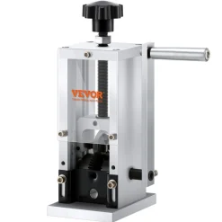VEVOR Wire Stripping Machine,Wire Stripper with Hand Crank or Drill Powered,0.06''-1.18'' Copper Wire Stripper,Visible Stripping Depth Reference,Portable Aluminum Frame Wire Peeler