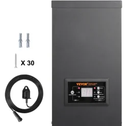 VEVOR 600W Landscape Transformer, Timer & Photocell Sensor Equipped, Weatherproof Outdoor Lighting Converter, 120V AC to 12V/14V AC, Ideal for Exterior, Spotlight, Pathway, Pool Lighting, ETL Certi