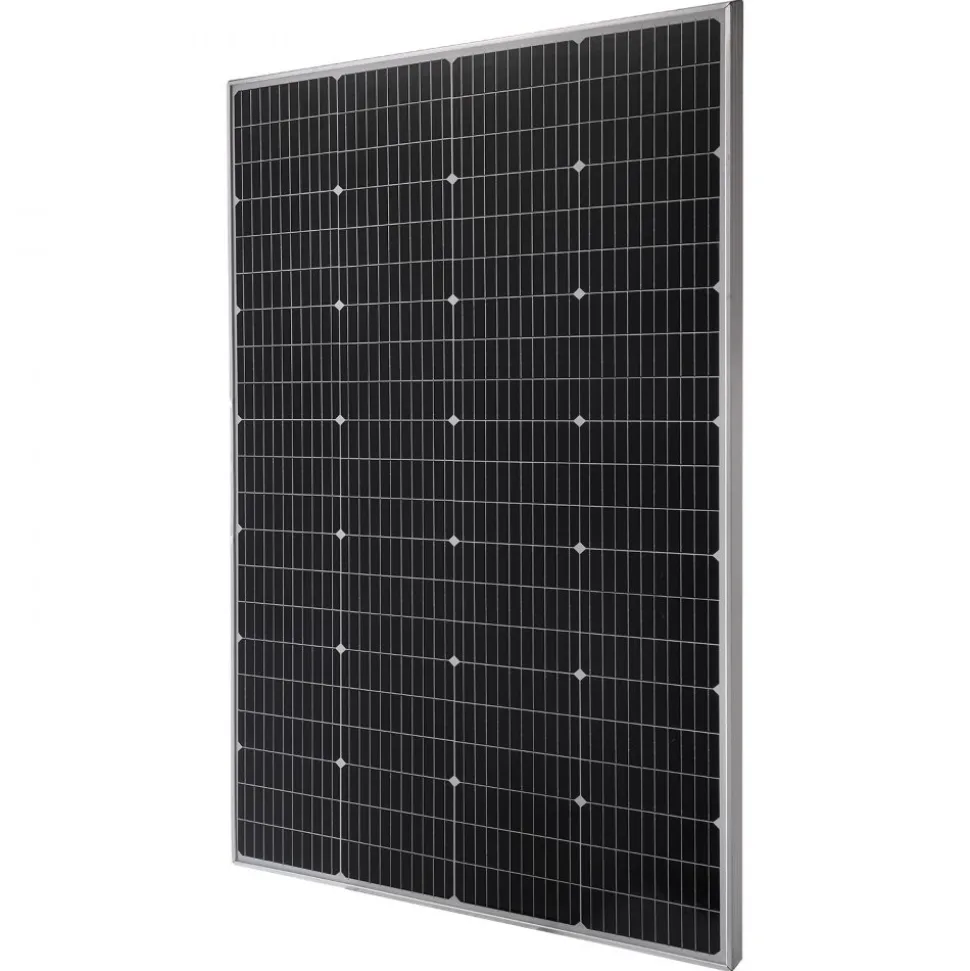 VEVOR 200W Monocrystalline Solar Panel, 23% High-Efficiency Mono PV Module with Stable MC4 Output & Aluminum Frame, IP65 Waterproof Solar Panel for Car Boat RV Flat Rooftop Off-Grid Applications