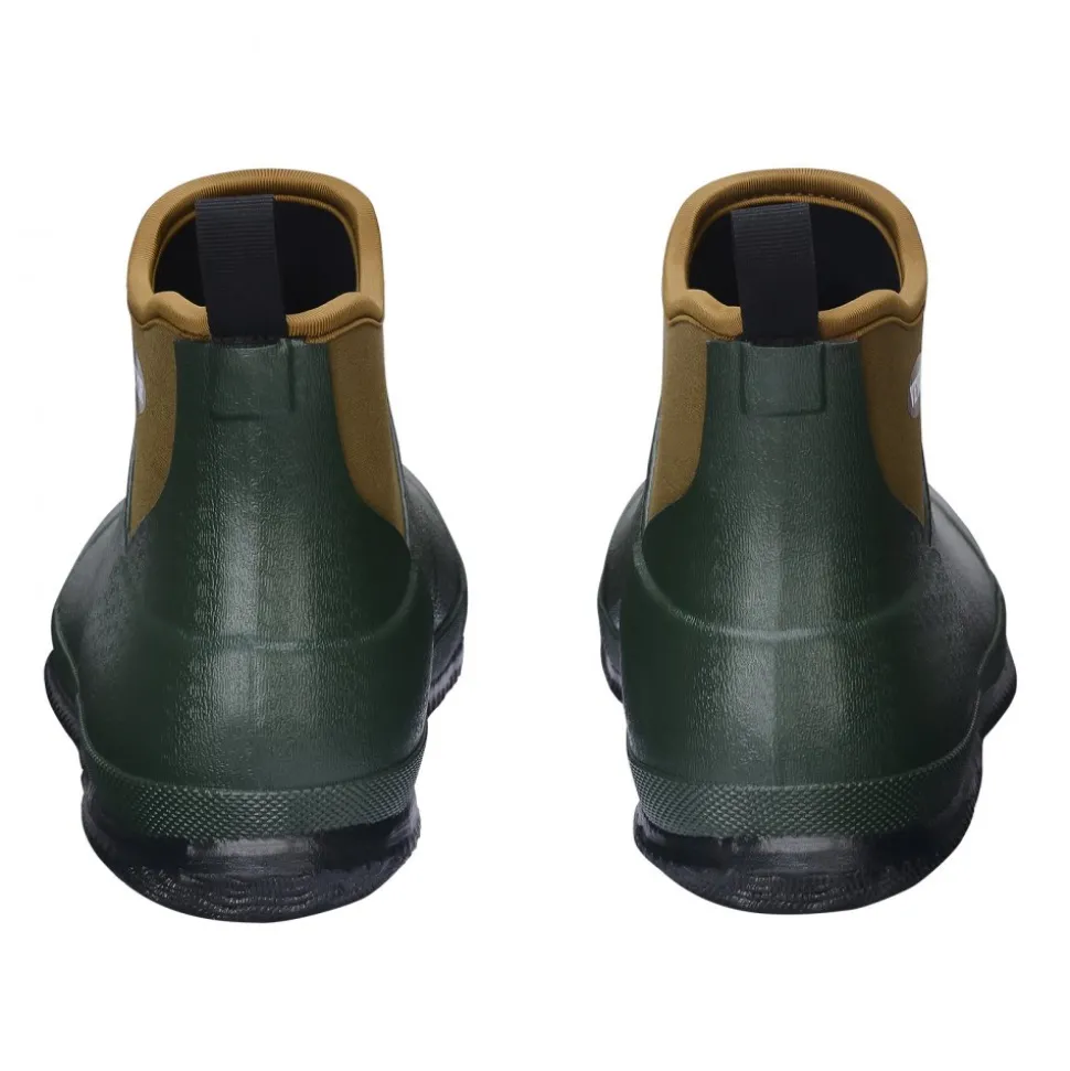 VEVOR Women's Deck Boots, Waterproof Fishing Rain Boots, Anti-Slip Ankle Rubber Boots, Gardening Insulated Mud Boots, Neoprene Rubber, Lightweight & Durable, for Manufacturing, Farming, Size 8 US