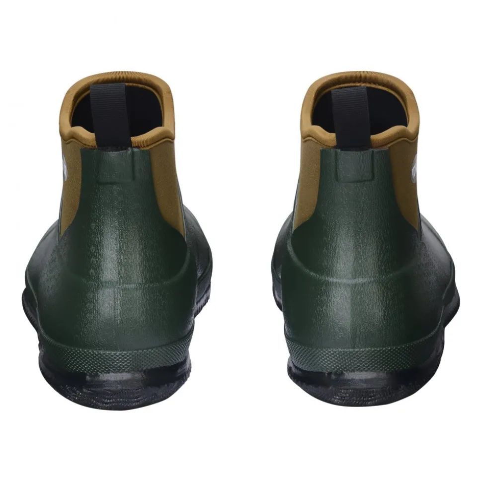 VEVOR Women's Deck Boots, Waterproof Fishing Rain Boots, Anti-Slip Ankle Rubber Boots, Gardening Insulated Mud Boots, Neoprene Rubber, Lightweight & Durable, for Manufacturing, Farming, Size 8 US