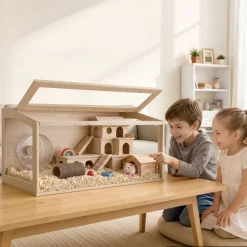 VEVOR Wooden Hamster Cage 23.8