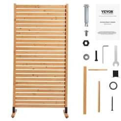 VEVOR Wooden Privacy Screen, 36