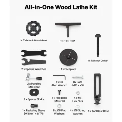 VEVOR Wood Lathe 1/2 HP 10