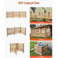 VEVOR Wood Privacy Fence, 38