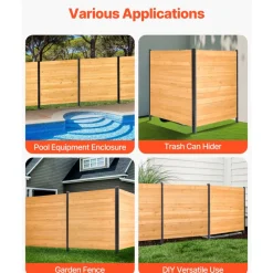 VEVOR Wood Privacy Fence, 38