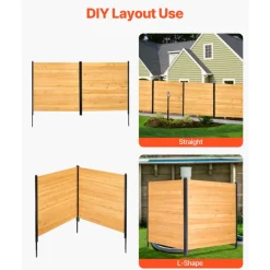 VEVOR Wood Privacy Fence, 38