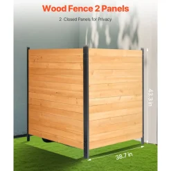 VEVOR Wood Privacy Fence, 38