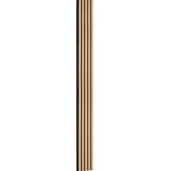 VEVOR Wood Slat Acoustic Panels, 7.9 x 94.5 inch, MDF Accent Wooden Wall Panels for Modern Interior Wall Decor, Faux Wood Wall Board Panels for Noise Reduction, Light Oak