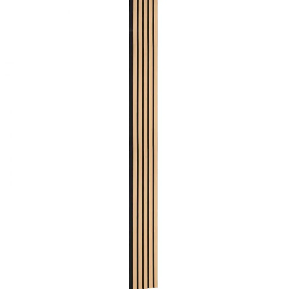 VEVOR Wood Slat Acoustic Panels, 7.9 x 94.5 inch, MDF Accent Wooden Wall Panels for Modern Interior Wall Decor, Faux Wood Wall Board Panels for Noise Reduction, Light Oak