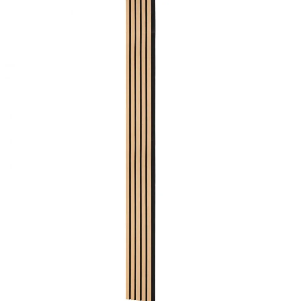 VEVOR Wood Slat Acoustic Panels, 7.9 x 94.5 inch, MDF Accent Wooden Wall Panels for Modern Interior Wall Decor, Faux Wood Wall Board Panels for Noise Reduction, Light Oak