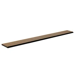 VEVOR Wood Slat Acoustic Panels, 7.9 x 94.5 inch, MDF Accent Wooden Wall Panels for Modern Interior Wall Decor, Faux Wood Wall Board Panels for Noise Reduction, Light Oak