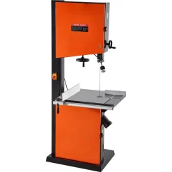 VEVOR Woodworking Bandsaw, 18-Inch, Band Saw with 2240W 3HP Motor, 16-Inch Maximum Cutting Height, 27.2 x 20 in Cast Iron Table, with 360° Work Light, Miter Gauge, Fence, Band Saw for Woodworking