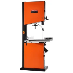 VEVOR Woodworking Bandsaw, 18-Inch, Band Saw with 2240W 3HP Motor, 16-Inch Maximum Cutting Height, 27.2 x 20 in Cast Iron Table, with 360° Work Light, Miter Gauge, Fence, Band Saw for Woodworking