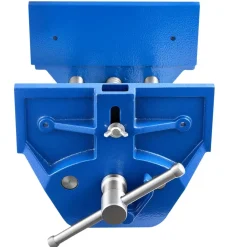 VEVOR Woodworking Vise, 7 Inch Jaw Width, Quick Release Wood Bench Vise, 8 Inch Max Jaw Opening, Heavy-duty Cast Iron Construction, Workbench Vice with Adjustable Front Stop, for Woodworking Drilling