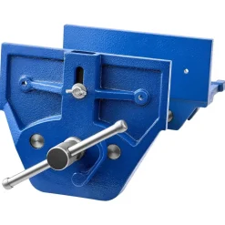 VEVOR Woodworking Vise, 7 Inch Jaw Width, Quick Release Wood Bench Vise, 8 Inch Max Jaw Opening, Heavy-duty Cast Iron Construction, Workbench Vice with Adjustable Front Stop, for Woodworking Drilling