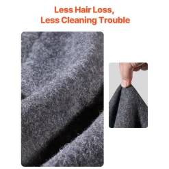 VEVOR Wool Camping Blanket, Large Warm Stadium Blanket, Waterproof & Windproof, Flame Retardant, Great for Outdoors, Picnics, Hiking, Sports Events, Travel, 64