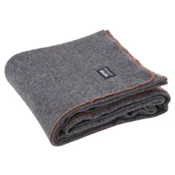 VEVOR Wool Camping Blanket, Large Warm Stadium Blanket, Waterproof & Windproof, Flame Retardant, Great for Outdoors, Picnics, Hiking, Sports Events, Travel, 64
