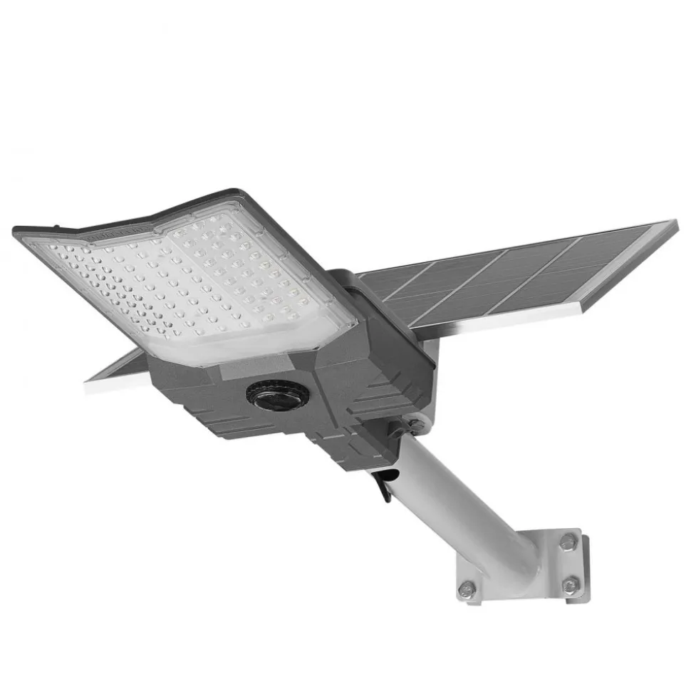 VEVOR 12000W Solar Street Light Outdoor, 900000LM, High Powered Commercial Parking Lot Light Dusk to Dawn, Split Type LED Flood Security Lamp with RF Remote Control, IP65 Waterproof, for Driveway Yard