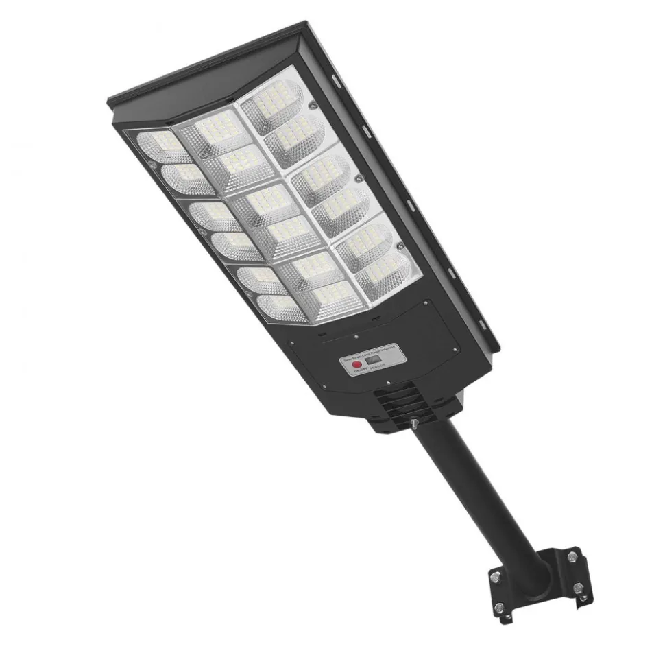 VEVOR 12000W Solar Street Light Outdoor, 900000LM, Commercial Parking Lot Light Dusk to Dawn, LED Flood Security Lamp with Motion Sensor, IP65 Waterproof Wide Angle Outdoor Lighting, for Driveway Yard