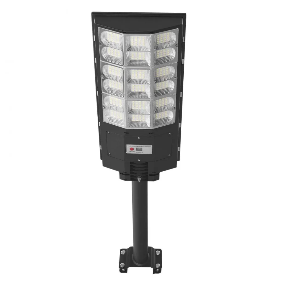 VEVOR 12000W Solar Street Light Outdoor, 900000LM, Commercial Parking Lot Light Dusk to Dawn, LED Flood Security Lamp with Motion Sensor, IP65 Waterproof Wide Angle Outdoor Lighting, for Driveway Yard