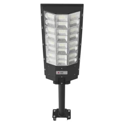 VEVOR 8000W Solar Street Lights Outdoor, 450000LM, Commercial Parking Lot Lights Dusk to Dawn, LED Flood Security Lamp with Motion Sensor, IP65 Waterproof Outdoor Lighting, for Driveway Yard, 3 Pack