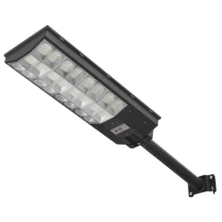 VEVOR 8000W Solar Street Lights Outdoor, 450000LM, Commercial Parking Lot Lights Dusk to Dawn, LED Flood Security Lamp with Motion Sensor, IP65 Waterproof Outdoor Lighting, for Driveway Yard, 3 Pack