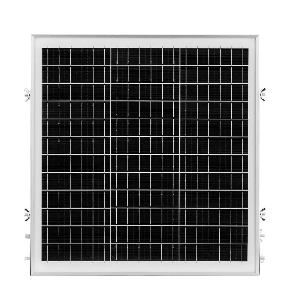 VEVOR 20W 12V Solar Battery Trickle Charger Maintainer, Mono Solar Panel Battery Charger with Built-in MPPT Controller & Adjustable Mount Bracket, IP65 Waterproof for Car Boat RV Trailer House Roof