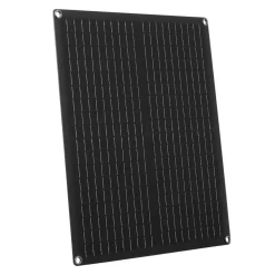 VEVOR 30W 12V Solar Panel Battery Charger, Solar Battery Trickle Charger Maintainer with Built-in Smart Controller & 3 Connection Cables, IP67 Waterproof Portable for RV Car Motorcycle Boat Van Camper