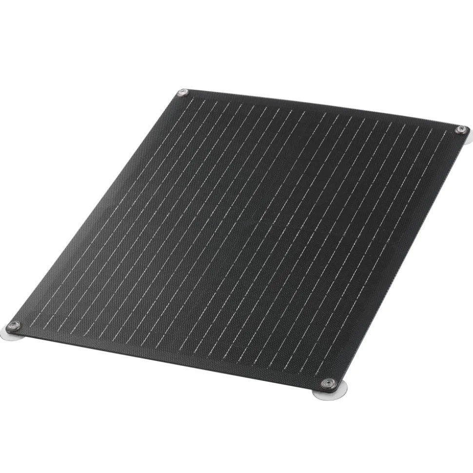 VEVOR 30W 12V Solar Panel Battery Charger, Solar Battery Trickle Charger Maintainer with Built-in Smart Controller & 3 Connection Cables, IP67 Waterproof Portable for RV Car Motorcycle Boat Van Camper
