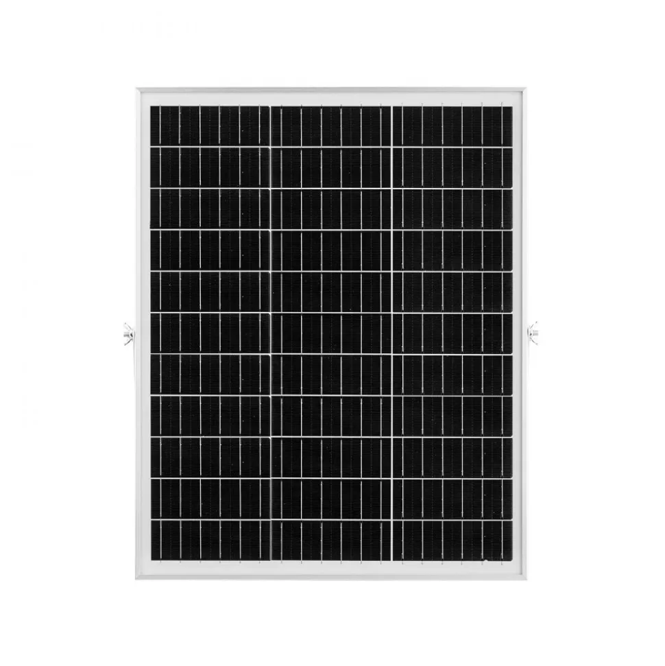 VEVOR 30W 12V Solar Panel Battery Charger, Solar Battery Trickle Charger Maintainer with Intelligent MPPT Controller & Adjustable Mount Bracket, IP67 Waterproof for Car Boat RV Motorcycle Trailer