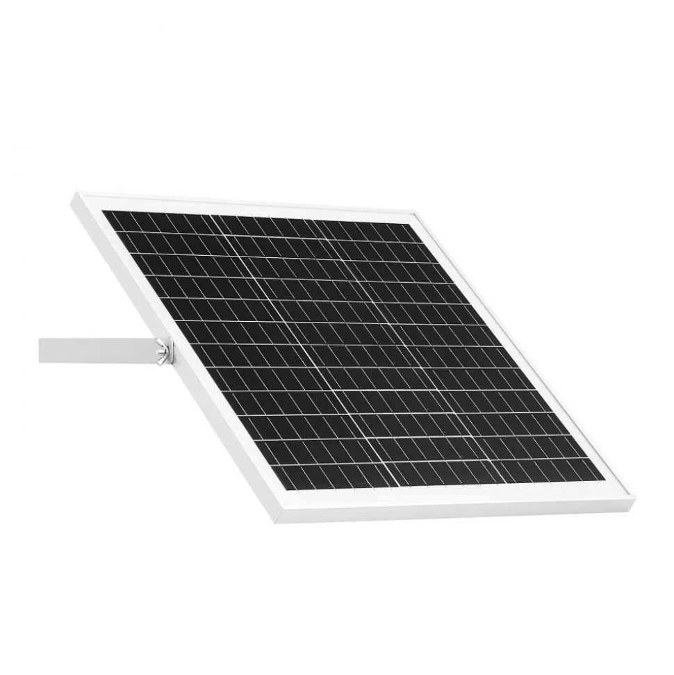 VEVOR 20W 12V Solar Panel Battery Charger, Solar Battery Trickle Charger Maintainer with Built-in Controller & 0-60° Adjustable Pole Mount Bracket, IP67 for Gate Fence Farm Lawn (Fit 1.5" - 3" Poles)