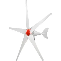 VEVOR 800W 12V Wind Turbine Generator, 5-Blade Wind Turbine Kit with MPPT Controller, High-Efficiency 3-Phase AC Permanent Wind Power Generator for RVs, Boats, Home, Farm (Tower Pole Not Included)