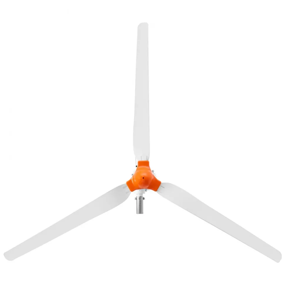 VEVOR 1000W 12V Wind Turbine Generator, 3-Blade Wind Turbine Kit with Wind/Solar Hybrid Controller, Efficient 3-Phase AC Permanent Wind Power Generator for RV Boat Home Farm (Tower Pole Not Include)