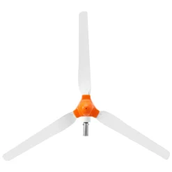 VEVOR 1200W 24V Wind Turbine Generator, 3-Blade Wind Turbine Kit with Wind/Solar Hybrid Controller, Efficient 3-Phase AC Permanent Wind Power Generator for RV Boat Home Farm (Tower Pole Not Included)
