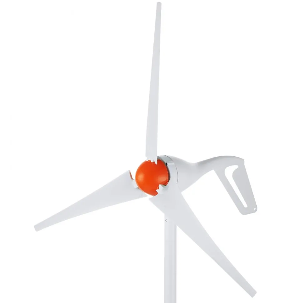 VEVOR 500W Wind Turbine Generator with Anemometer, 12V Wind Turbine Kit, 3-Blade Wind Power Generator, MPPT Controller & Adjustable Windward Direction, Suitable for Home, Farm, RVs, Boats