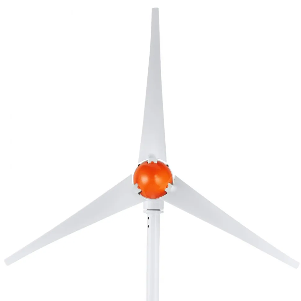 VEVOR 500W Wind Turbine Generator with Anemometer, 12V Wind Turbine Kit, 3-Blade Wind Power Generator, MPPT Controller & Adjustable Windward Direction, Suitable for Home, Farm, RVs, Boats