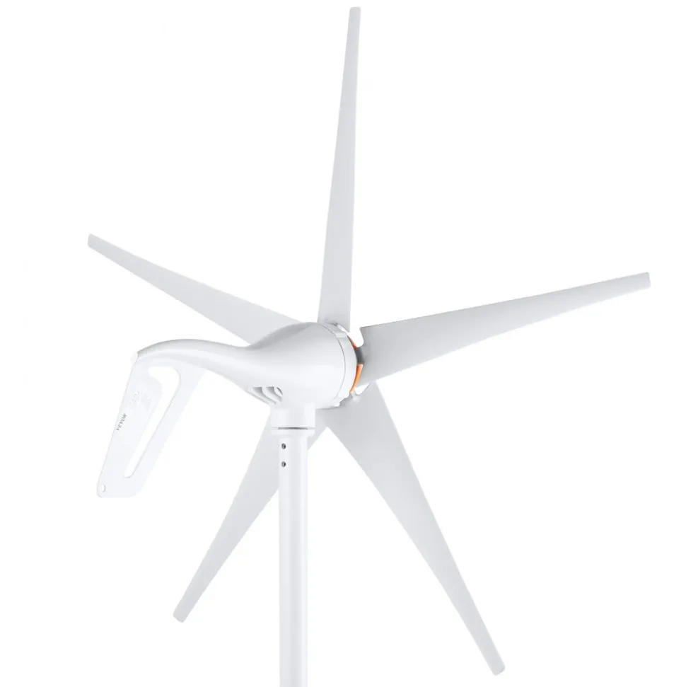 VEVOR 500W Wind Turbine Generator, 12V Wind Turbine Kit, 5-Blade Wind Power Generator with MPPT Controller, Adjustable Windward Direction & 2.5m/s Start Wind Speed, Suitable for Home, Farm, RVs, Boats